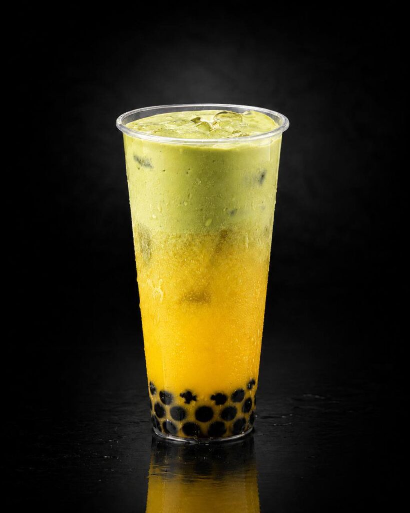 Матча-апельсин Bubble Tea [М] - фото